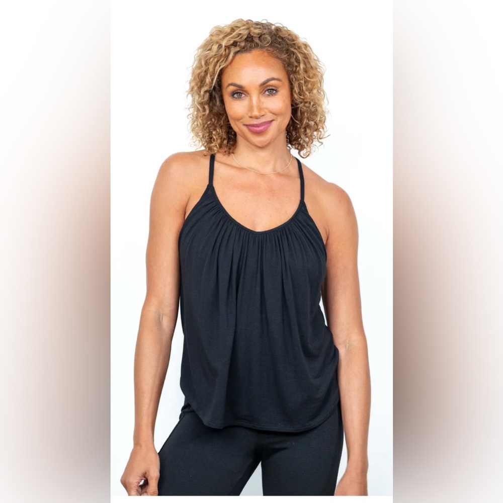 JJWinks Slumber Party Top Black
